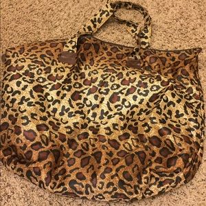 Cheetah print bag